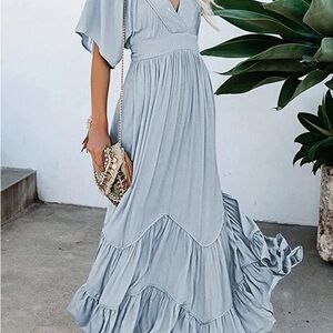 VICI Seafoam Maxi Dress NWOT